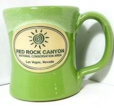 Red Rock Canyon Coffee Mug National Park John Deneen Pottery - £48.47 GBP