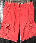Hollister Men&#39;s Size 28 Melon Coral Fish Camp Casual Shorts Button Fly D... - $26.79 CAD