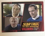 Star Trek The Next Generation Villains Trading Card #35 Ambassador Ves A... - £1.57 GBP