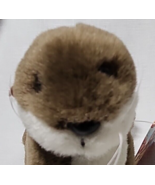 K &amp; M INTERNATIONAL 1994 River Otter Brown Plush Realistic Stuffed Anima... - £7.48 GBP