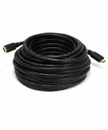 50 ft. HDMI M/M Cable w/Ferrite Gold Connectors - Black - $58.97 CAD