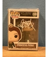 Funko Pop! Princess Fiona #1595 Facsimile Laser Autographed (Box &amp; Prote... - $96.89