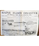Maine Flood Diaster March 1936 pictorial review magazine Kennebec Journal - €12,05 EUR Maine Flood Diaster March 1936 pictorial review magazine Kennebec Journal - €12,05 EUR