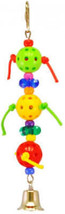 A&amp;E Cage Company Brightly Colored Tres Huevos Bird Toy for Stimulating S... - £6.26 GBP+