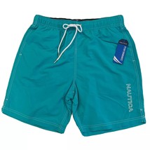 Nautica Mens Performance Swim Shorts 2XL Aqualagoon Drawstring Waist Poc... - $43.49