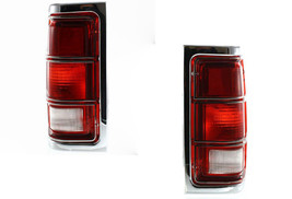 Tail Lights For Dodge Truck Ramcharger 1981-1993 Chrome On Lens And Housing Pair - £72.99 GBP