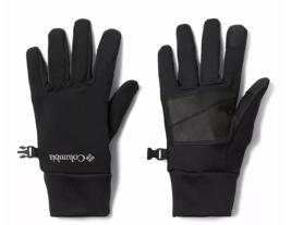 Columbia Women&#39;s Cascade Ridge Softshell OMNI-SHIELD Black Gloves - £23.63 GBP