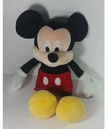 Mickey Mouse Plush 16in Disney Stuffed Animal Classic Red Pants Yellow S... - £11.84 GBP