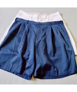 Men&#39;s Pleated Shorts Lot 40 Gap Relaxed Fit Greg Normon Work Uniform Golf - £20.91 GBP