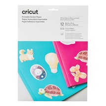 Cricut Printable Sticker Paper 21.5cm x 27.9cm (8.5&quot; x 11&quot;) - £18.16 GBP