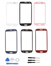 Front screen glass replacement part for Samsung Galaxy s3 SIII Phone Display New - £11.98 GBP+
