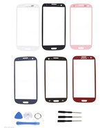 Front screen glass replacement part for Samsung Galaxy s3 SIII Phone Dis... - £12.21 GBP+