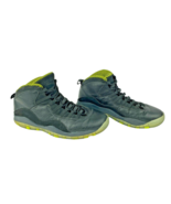 Authenticity Guarantee 
Nike Air Jordan Retro 10 Black Venom Green Men&#39;s... - £122.46 GBP