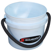 Shurhold Worlds Best Rope Handle Bucket - 3.5 Gallon - White [2431] - £18.08 GBP