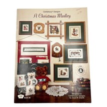 Canterbury Designs A Christmas Medley Counted Cross Stitch Pattern Bookl... - $6.76