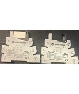 Lot of 2 Allen Bradley 700-HLT12 Ser. A Terminal Block Relay 24VDC w/ 70... - $412.77 MXN