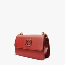 The Maneadero Dark Red Leather Handbag image 3