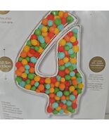 52.5&quot; Large Foil Number 4 Balloon Helium Air Filled Birthday Party Huge - $9.69 CAD