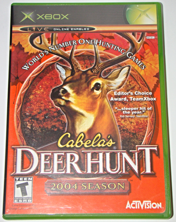 Primary image for Xbox - Cabela's DEER HUNT 2004 SEASON (Complete with Manual)