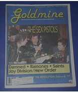 Sex Pistols Goldmine Magazine Vintage 1992 New Order Ramones Joy Divisio... - $755.65 MXN