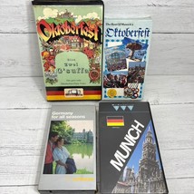 Vtg 4 Vhs Tapes The Best Of Munich&#39;s Oktoberfest Munich Germany For All ... - £31.69 GBP