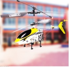 Infrared Remote control Controlled toy Helicopter RC 2.5 Channel heli Yellow New - £27.88 GBP