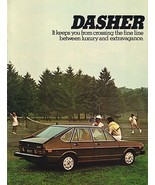 1976 Volkswagen DASHER sales brochure catalog 76 US VW - £6.27 GBP