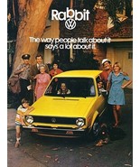 1976 Volkswagen RABBIT sales brochure catalog 76 US VW - £6.27 GBP