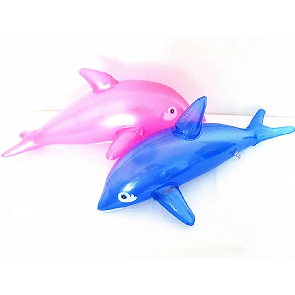 Lovely 50cm Inflatable Dolphin Fish Beach Swimming Pool Party Children Toy Kid&#39;s - £7.66 GBP