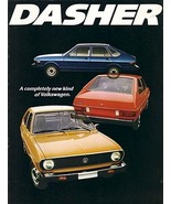 1974 Volkswagen DASHER sales brochure catalog 74 US VW - £6.27 GBP