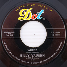 Billy Vaughn - Wheels / Orange Blossom Special 1961 45 rpm Vinyl Record 45-16174 - £3.48 GBP