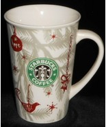 2010 Starbucks HOLIDAY DESIGN 10 oz Handled Mug - $280.89 MXN