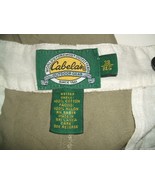 Cabela&#39;s men&#39;s khaki cotton &quot;Upland&quot; Field Trousers 38 X 31 brush guard ... - €42,49 EUR