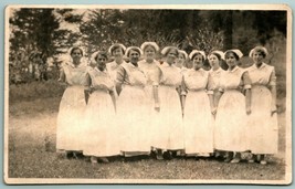 RPPC 1916 Senior Class School of Nursing Portland Oregon OR Postcard F16 - £35.41 GBP