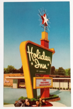 Holiday Inn Motel &amp; Restaurant Cocoa Beach FL Curt Teich UNP Postcard 1962 - £7.98 GBP