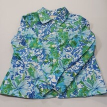 Apple Seed's RN#76915 Women's 10P Multicolor Floral Button Front Denim Jacket image 15