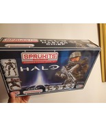 Rare- Sprukits Halo Master Chief Poseable Figure Model Kit Bandai Level ... - $186.99