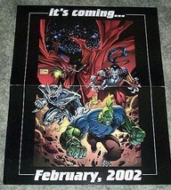 Image Comics Poster:Mc Farlane SPAWN/SHADOWHAWK/SAVAGE Dragon - £31.36 GBP