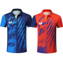 New Men&#39;s sports Tops table tennis clothes short sleeve sportswear T-Shirts - £16.92 GBP