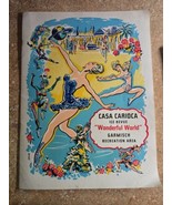 Garmisch Recreation Area CASA CARIOCA Ice review &quot;Wonderful World&quot; 1957 ... - $19.82