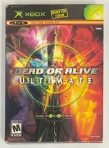 Dead Or Alive Ultimate Double Disc Collectors Edition Xbox Original Tecmo - £39.43 GBP