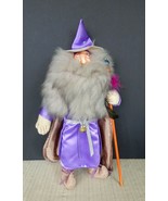 Vtg 1980&#39;s Fantasy Creatures Sara Kelly Fanning wizard fabric sculpture ... - €17,01 EUR