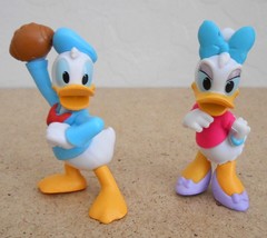 Disney Donald &amp; Daisy Duck Mini Pvc Figurine Toys - £7.16 GBP