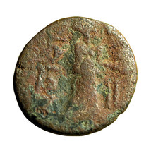 Ancient Greek Coin Katane Sicily AE14mm Apollo / Isis holding Dove 03924 - £16.47 GBP