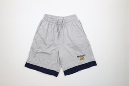 Vintage 90s Mens Medium Spell Out Layered University of Michigan Shorts ... - £35.65 GBP