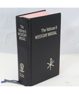Catholic Vatican II Weekday Missal 1975 Black Hardcover English St. Paul... - $485.04 MXN