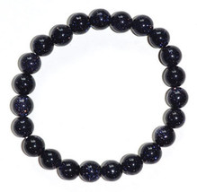 8mm Blue Goldstone bracelet - £18.10 GBP