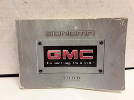 2000 GMC Sonoma Owners Manual [Paperback] GMC - £19.15 GBP