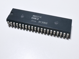 M8031A OKI 8051-Compatible 8031 Microcontroller ROMless 8-Bit 128B RAM D... - $14.50