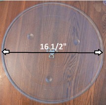 16 1/2&quot; Niob Ge Oem WB48X10046 Microwave Glass Turntable Tray Niob - £61.58 GBP